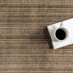 Современный сплошной ковер Raya Nuloom, бежевый, 153x244 см - фото 9