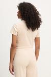 Футболка велюровая COUTURE Guess, бежевый - фото 3