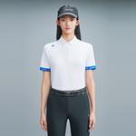 Футболка поло GOLF PRO для женщин DESCENTE, BK-BLACK - фото 9