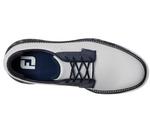 Кроссовки FootJoy Traditions Blucher, цвет White/Navy Camo - фото 2