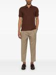 Рубашка поло Zegna, коричневый - фото 2