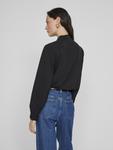 Блузка VILA Blouse, черный - фото 4