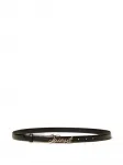 Ремень с логотипом TWINSET, черный - фото