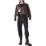 Кроп брюки Brunello Cucinelli, серый - фото 5