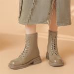 Ботинки Martin Boot женские Kekafu, коричневый - фото 16