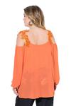 Блузка MIAMODA, оранжевый - фото 3