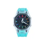 CASIO Часы Men Liquid Crystal/Analog Dual Display Series 48.5mm Black Watch - фото 2