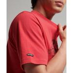 Футболка Superdry Vintage Crossing Lines Bk, красный - фото 3
