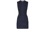 FENDI Безрукавное платье FW22 женское синее - фото 3