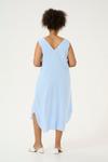 Платье KAFFE CURVE KCMille, светло-синий - фото 4