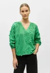 3D блузка с блузками Object, Medium Green - фото