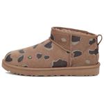 Ботинки женские UGG Classic Ultra Mini Appaloosa Short, бежевый - фото