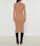 Платье Elisabetta Franchi, бежевый - фото 4