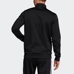 Куртка adidas Knit Stand Collar Loose Windproof Sports Logo Jacket Black, черный - фото 4