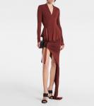 Юбка макси со сборками Rick Owens, Henna - фото 2