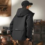 Пуховик унисекс Jeep, черный - фото 6