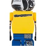 BE@RBRICK Bearbrick X Volcom 30th Anniversary Yellow/Blue - фото 5
