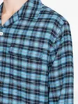 Рубашка в клетку Sunflower, синий - фото 4
