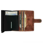 Кошелек Secrid Miniwallet Dutch Martin leather, коричневый - фото 4