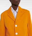 Блейзер из хлопкового поплина Plan C, Apricot - фото 4