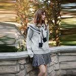 ELLE Свитшот Women's Medium Gray - фото 6