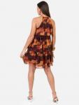 Мраморное платье-мини на бретелях Anaya With Love, Multi - фото 4