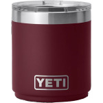 Изолированная кружка Rambler 10 унций 20 Lowball Yeti Coolers, красный - фото