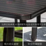 Комплект садовой мебели Green Water: 4 стула, стол для гриля круглый, 120 см, бронза - фото 5