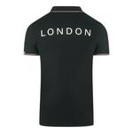 Рубашка-Поло Aldi's с гербом Aquascutum, черный - фото 2