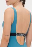 Купальник Calvin Klein Swimwear, сине-серый - фото 6