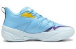 Баскетбольные кроссовки Puma унисекс, Blue, yellow, black - фото 3