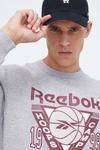 Толстовка Basketball Reebok, серый - фото 4