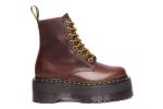 Ботильоны 1460 Pascal Max на платформе Dr. Martens, коричневый - фото