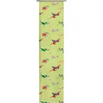 Шторка Schiebegardine Planes Action на панели, 1 шт., Disney Wirth, зеленый - фото