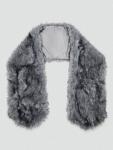 Шарф Manuela из искусственного меха Mango, Grey - фото