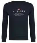 Лонгслив regular fit Tommy Hilfiger, темно-синий - фото
