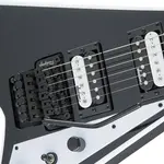 Электрогитара Jackson JS Series Rhoads JS32, накладка из амаранта, черная с белыми полосами - фото 4