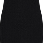 Платье Monogram knit ARMANI EXCHANGE, черный - фото 4