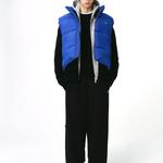 ADER ERROR Пуховик Trs Tag, Blue - фото 5