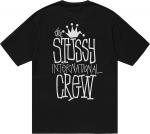 Футболка Stussy Crown International 'Black', черный - фото 2