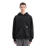 X Engineered Garments Тяжелая худи с заплатками на молнии PALACE, черный - фото 4