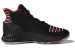Кроссовки derrick rose 9 geek up Adidas, черный - фото 2