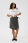 Юбка KAFFE CURVE, Mottled Grey - фото 2