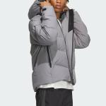 Куртка пуховик Adidas, серый - фото 4