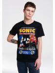 Футболка с принтом Соника в черном цвете Logoshirt - фото 2