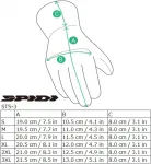 Мотоциклетные перчатки SPIDI STS-3, Black / Blue - фото 5