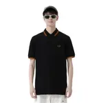 FRED PERRY Мужская черная поло - фото 3