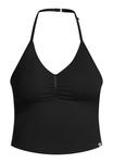 Топ Smilodox CROP MALENA, Schwarz/Black - фото 7