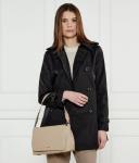 Сумка женская через плечо Calvin Klein с принтом из монограмм, бежевый - фото 2