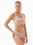 Бюстгальтер-бралетт Organication, бежевый - фото 5